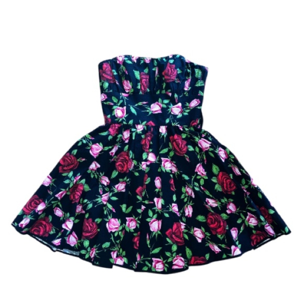 Betsey Johnson Tea Dress Strapless Dress